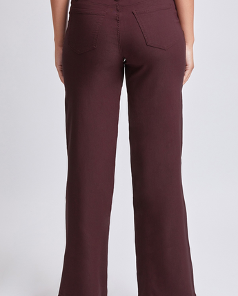 YMI Hyper-stretch Mid-Rise WIDE-LEG Teacher Pants (S-2XL) - Gorgeous Fall Colors