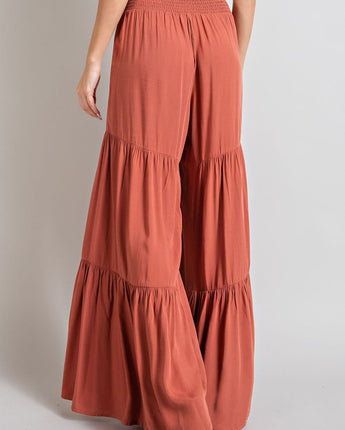 Tiered Wide Pants (S, M, L)