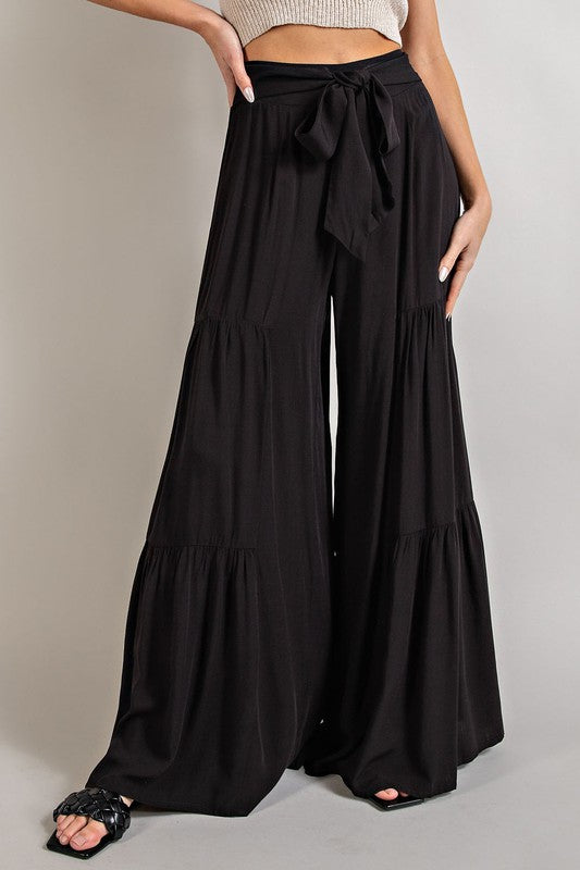 TBYB! Tiered Wide Pants (S, M, L)