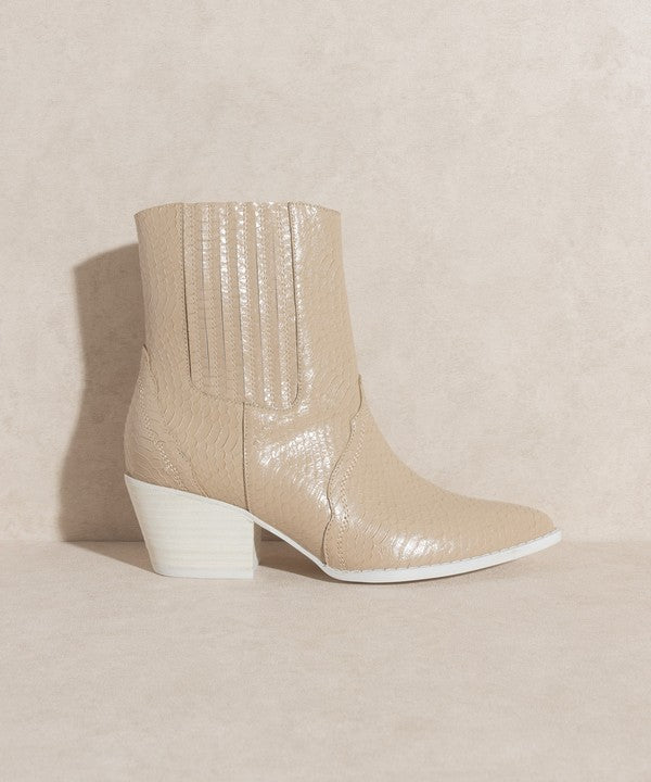 TBYB! OASIS SOCIETY Dawn - Paneled Western Bootie