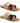 Miami Shoe Two Band slide Sandal (Available in Tan and Black)