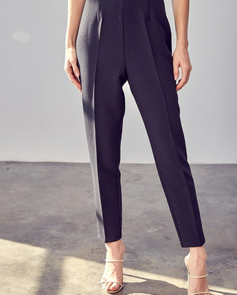 Do + Be Collection - Black High Waisted Slim Pants (S, M, L)