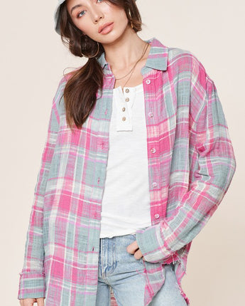 La Miel Peony Top (S-M-L)