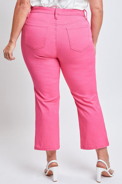 Spring Colors! Mid-Rise Hyper stretch Cropped Straight Pants (S-3XL)