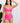 Marina West Swim Take A Dip Twist High-Rise Bikini in Pink (S-2XL)