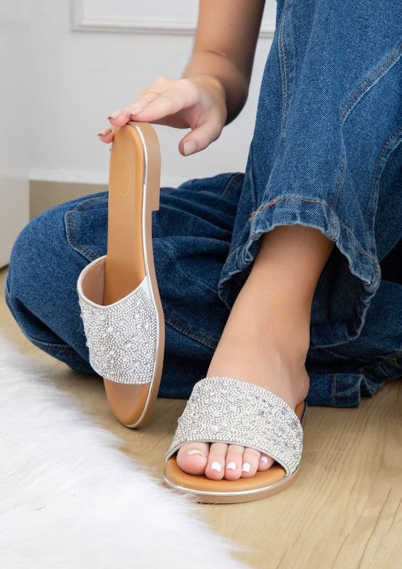 BACK IN STOCK! Carly 1 Slip On (Available in Black, Silver, Rosegold)