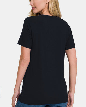 Zenana Full Size Crew Neck Short Sleeve T-Shirt