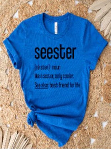 Tag your Seester Soft Tee (S-3XL)