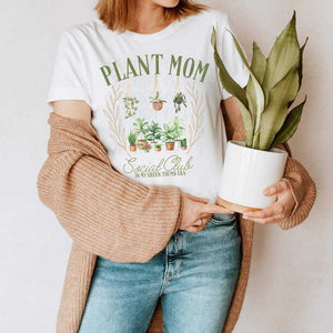 Plant Mom Social Club Graphic Tee (S-3XL)