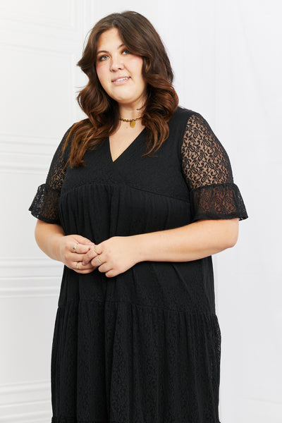 P & Rose Lovely Lace Tiered Dress (S-3XL)