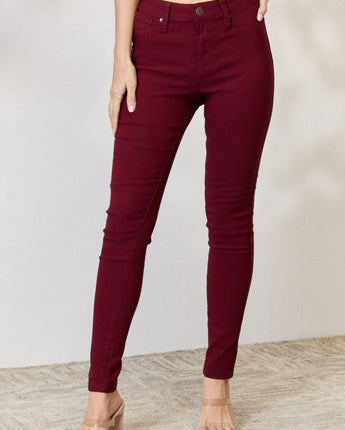 YMI Hyper-stretch Mid-Rise Skinny Teacher Pants (S-XL) - Gorgeous Fall Color