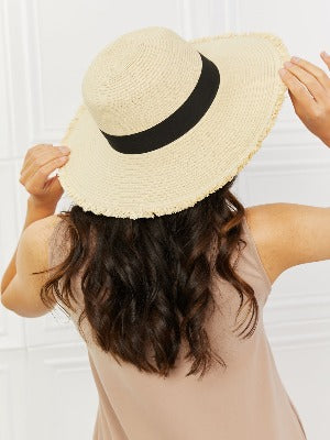 Time For the Sun Straw Hat