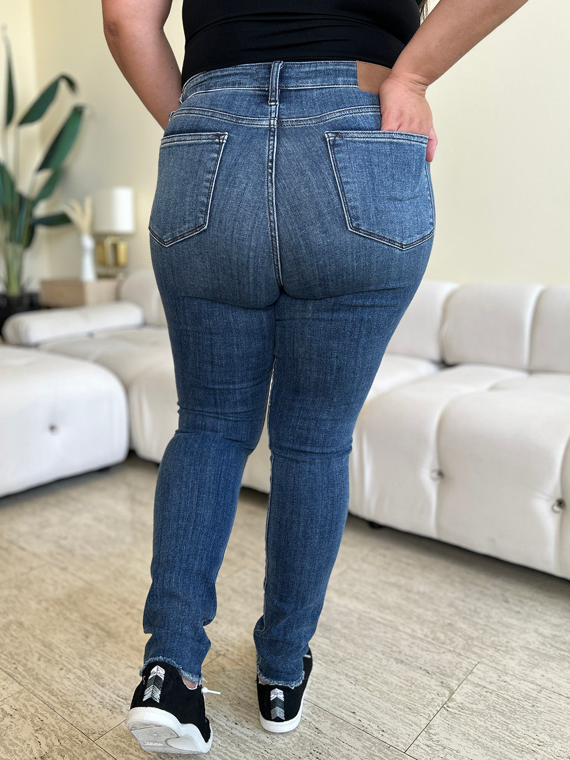 NEW! Judy Blue High Waist Distressed Skinny Jeans (0-24W)