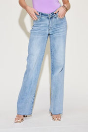 Judy Blue V Front Straight Leg Jeans (Sizes 0-24W)